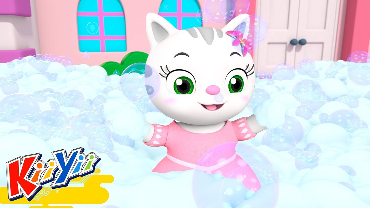 Wash Your Hands - Bubbles! | Kids Learning | ABCs and 123s | KiiYii | Nursery Rhymes & Kids Songs