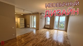 Необычный дизайн квартиры в новостройке. Стоимость работ и материалов 2022. видео