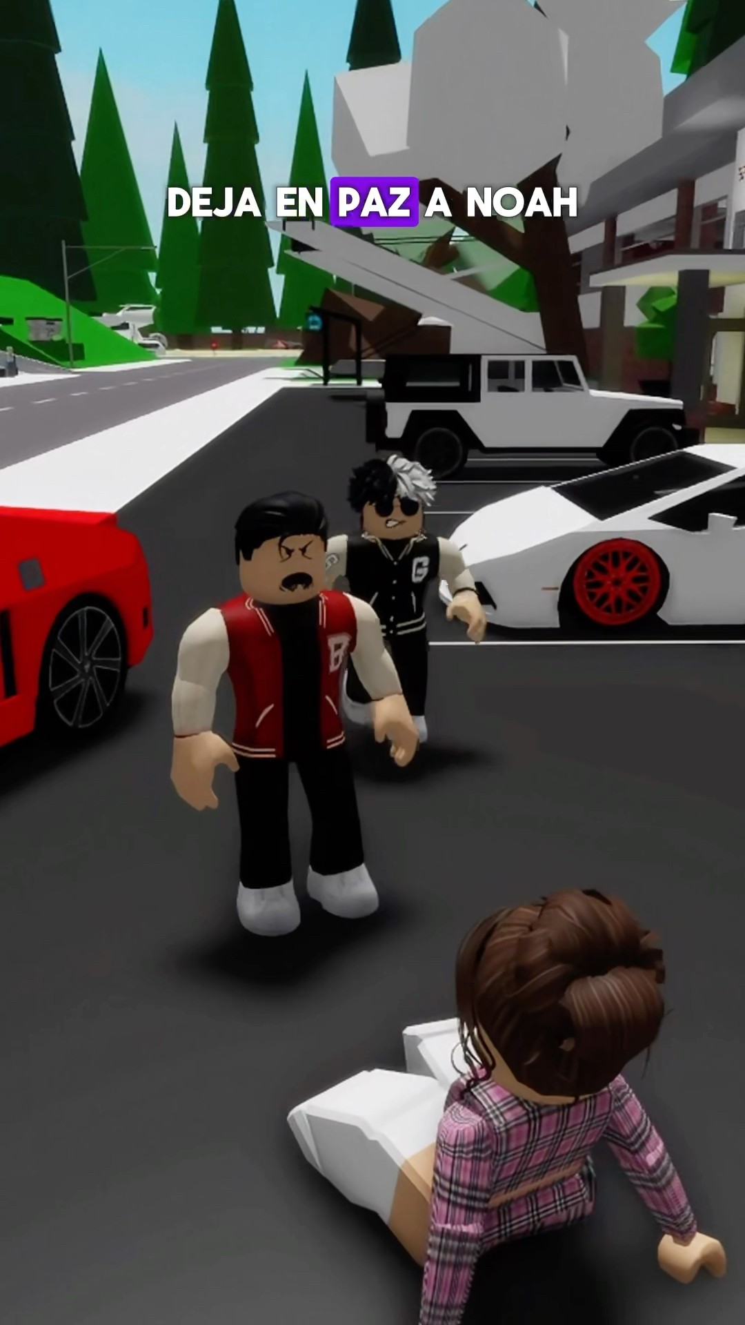 LA CHICA MÁS POPULAR DEL COLEGIO NO ME SOPORTA (PARTE 3) #roblox #brookhaven #shorts #roleplay