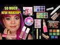 Reviewing and hauling WAY too much new makeup 😳... I need your help