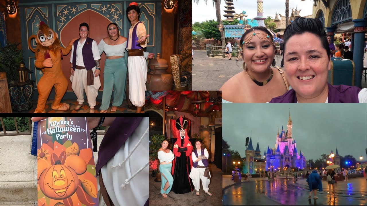 Jafar Rides Mickey’s Not So Scary Halloween Party| Meeting Jafar, Snacks, & Rides ...
