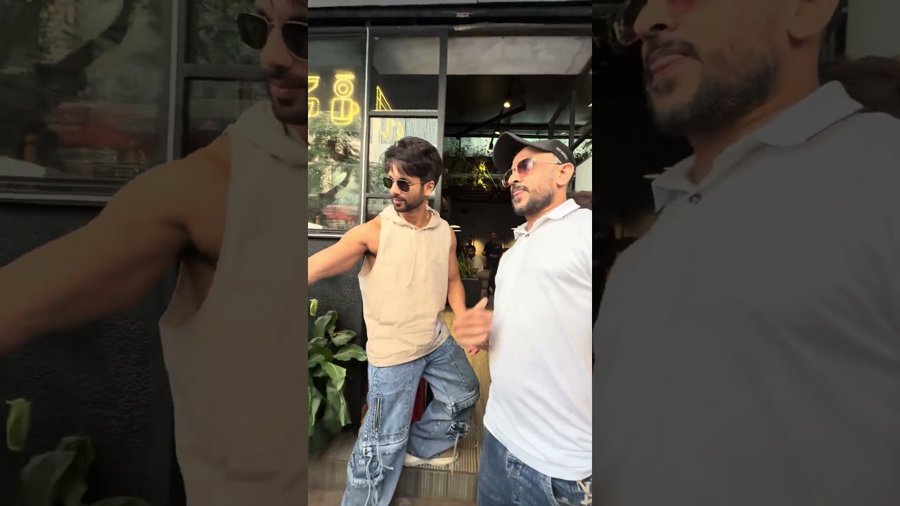 КОРОЛЕВСКИЕ НОВОСТИ! ⚡ Шахид и Мира Капур замечены в Бандре, демонстрируя совершенство!