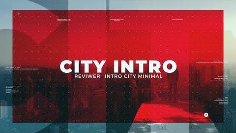City Intro After Effects Templates