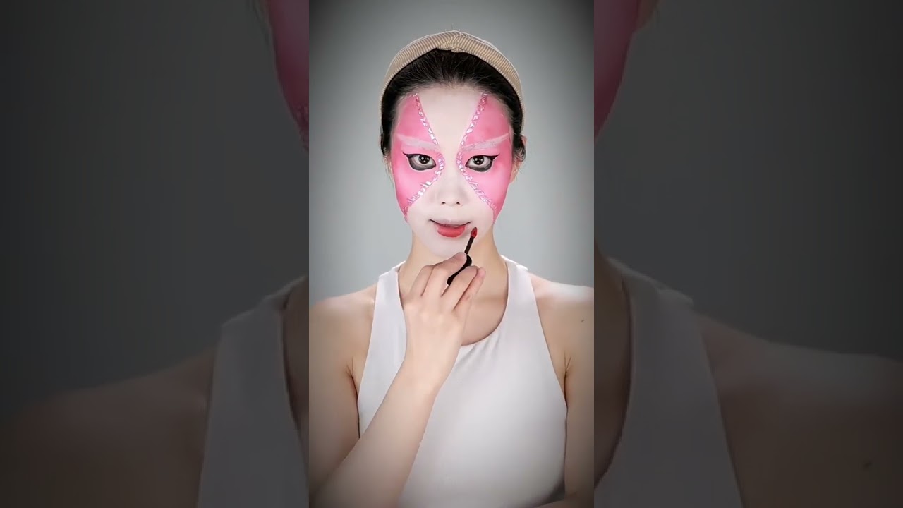 密恐慎入～阴蚀王卡点创意仿妆#是初九啊 #makeup #仿妆 #shorts