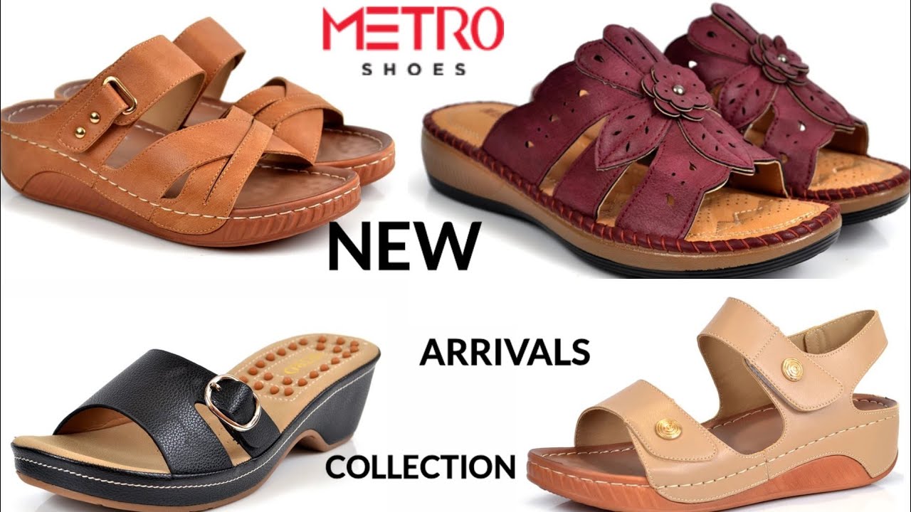 metro leather chappals