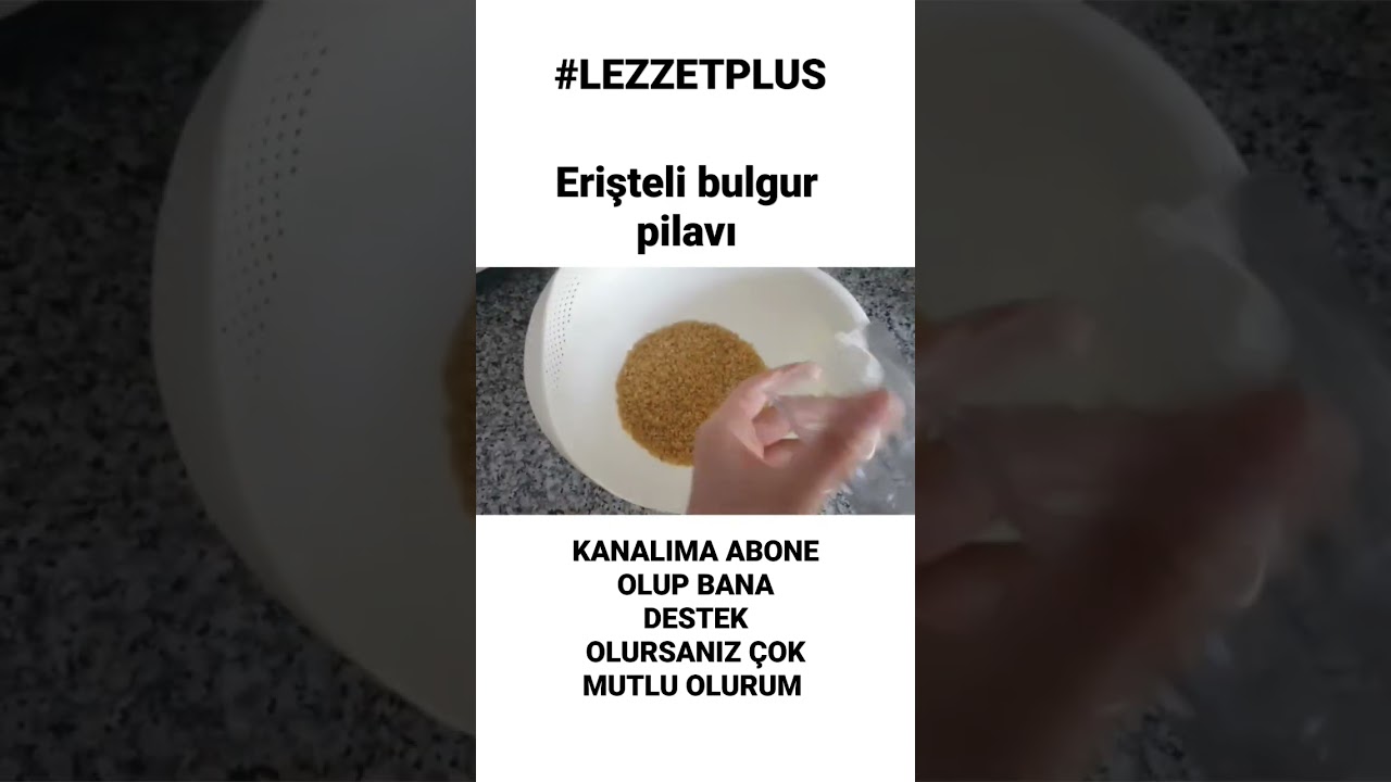 #lezzetplus #shorts #yemektarifleri #yemektarifi #yemek #yummy #akşamyemeği #akşamaneyapsam #pilav #lezzetplus #shorts #yemektarifleri #yemektarifi #yemek #yummy #akşamyemeği #akşamaneyapsam #pilav