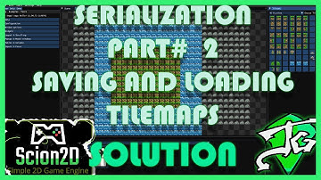 Scion2D C++ Game Engine | Ep.71 - Serialization (Part 2): Save/Load Tilemaps Challenge - Solution