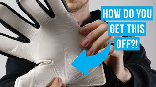 How to Remove Protective Plastic from Goalkeeper Gloves (Without Damaging the Palm!)