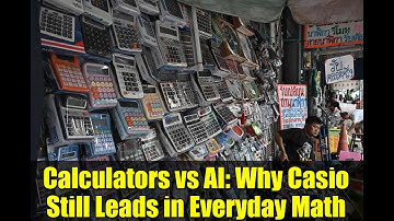 Calculators vs AI: Why Casio Still Leads in Everyday Math