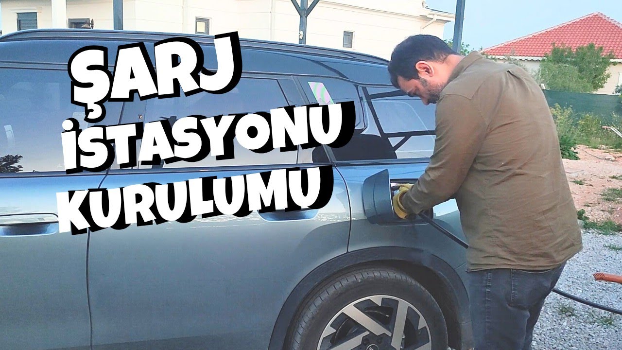 Bahçeye Elektrikli Araç Şarj İstasyonu Kurdum | Schneider EVlink 22kW