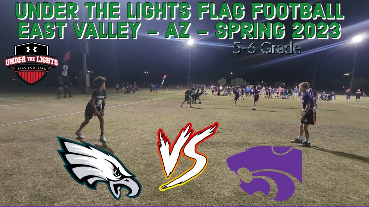 EAGLES VS WILDCATS Under The Lights Flag Football Week 4 Highlights