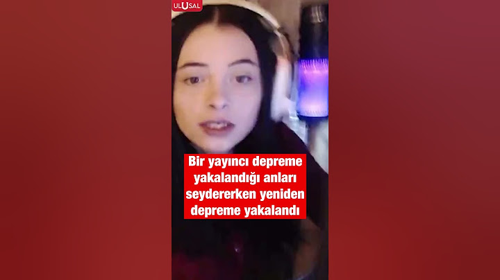 Bir yayıncı İstanbul depremine yakalandığı anları izlerken yeniden depreme yakalandı #shorts #deprem