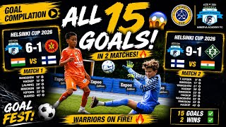 ALL 15 GOALS! 🤯 | Minerva Academy FC | Helsinki Cup 2026 🇫🇮