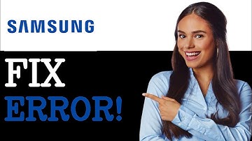 How To Fix Samsung Washing Machine 3E Error Code (2025)