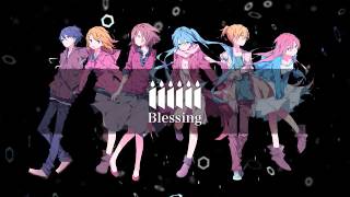 Miniatura del video "[guitar trial] Blessing - Halyosy, MEIKO, KAITO, Luka, Kagamine Rin&Len, Hatsune Miku"