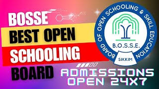 BOSSE Is the Best Open Schooling Board. Admissions Open 24x7