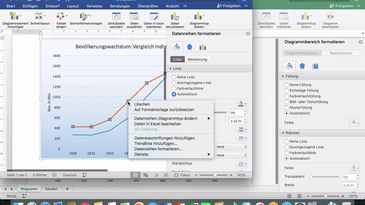 Excel 16 Mac 44 Diagramm Exportieren Youtube