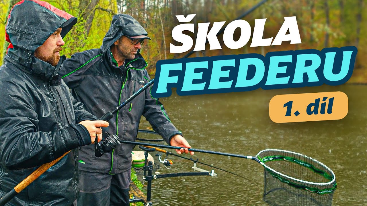 Škola feederu 1. díl - Jak vybrat prut, jak udělat návazec? + chytání ve slejváku s Frantou Hanáčkem