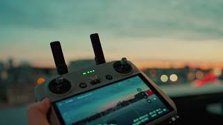 Sunrise Over Bleak Uptown 4K Aerial Cinematic