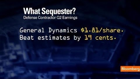 What Sequester? Defense Industry Booms