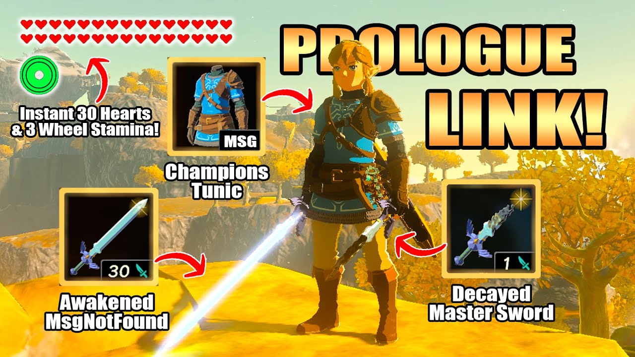 The BIGGEST DISCOVERY! How to Obtain the PROLOGUE LINK Permanently in Tears of the Kingdom