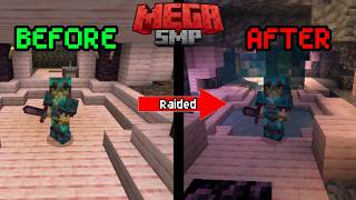 I Raided My First Base In The MEGA SMP