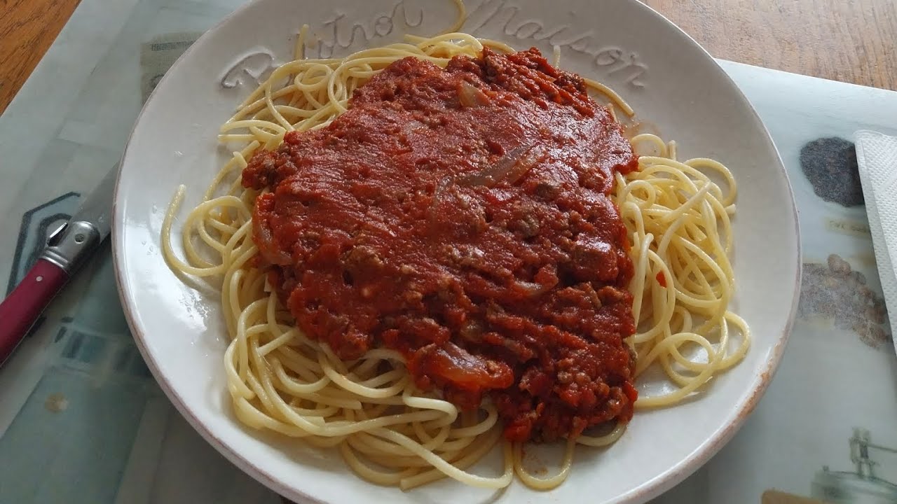 dégustation de pâtes à la bolognaise 🍝