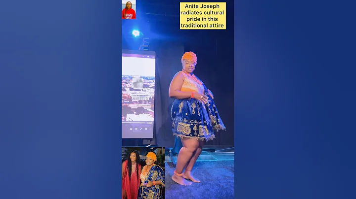 Nollywood actress, Anita Joseph radiates cultural pride in this lovely traditional attire. So cute