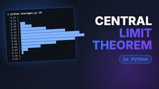 Central Limit Theorem in 40 Seconds (Real Python)