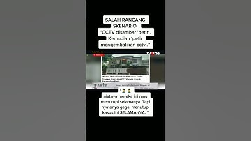 SALAH RANCANG SKENARIO!!! CCTV disambar "PETIR",lalu "PETIR" juga mengembalikan CCTV