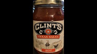 Clint's Texas Salsa (Hot, Gluten Free, Low Sodium)