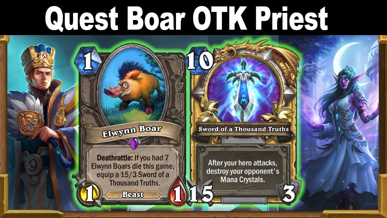 NEW BOAR HUNTER (OP) - Hearthstone Decks