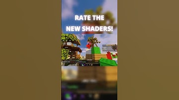 BEST Minecraft Shaders #bedwars #minecraft #pvp