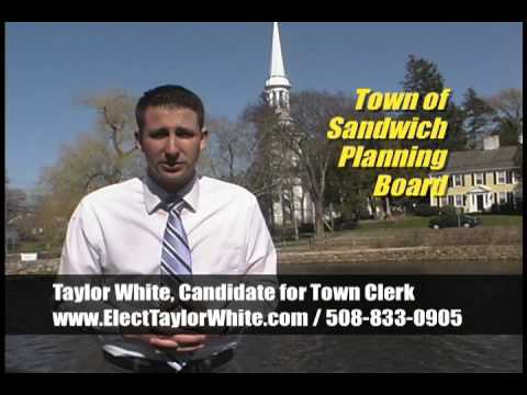 Taylor White for Town Clerk