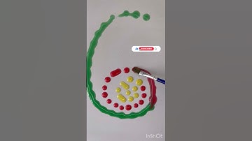 Color drop #complementarycolors #colormixingmagic