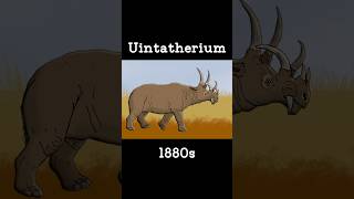 How the Uintatherium horns disappeared #extinctanimals