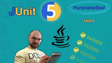 JUnit 5 parameterized tests
