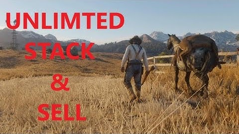Red Dead Redemption 2 (PATCHED)Unlimited Sell*Any Animal OR Fish!!!!