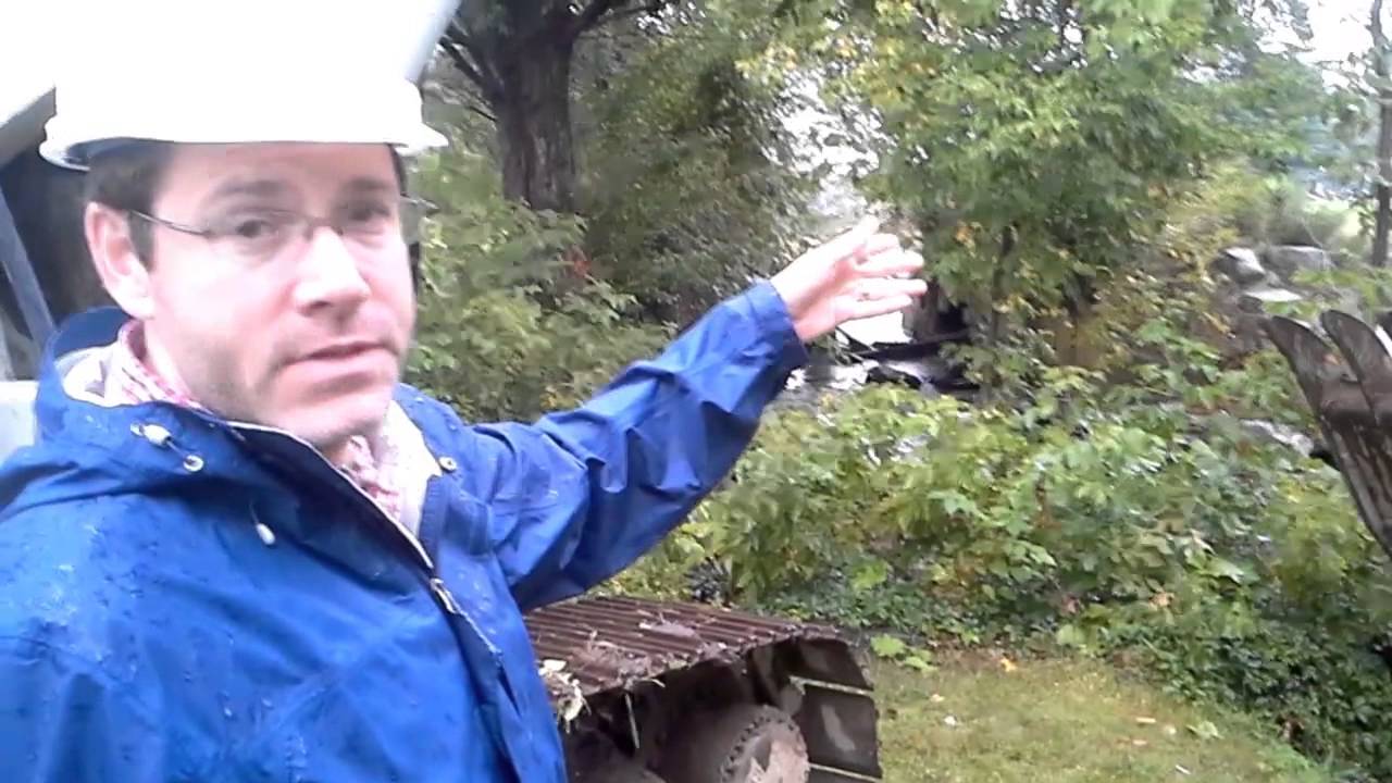 Cleaning up Sabattus River Dam, Lisbon, Maine YouTube