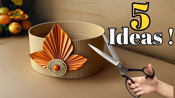 Super Beautiful but Low-Cost! 5 Best DIY Space-Saving Craft Ideas from Waste Material ♻️#2025