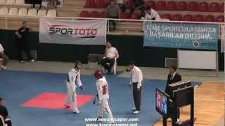 63Kg Cem Kahraman - Yasin Erkmen 2012 Turkish Taekwondo Championships Under -21