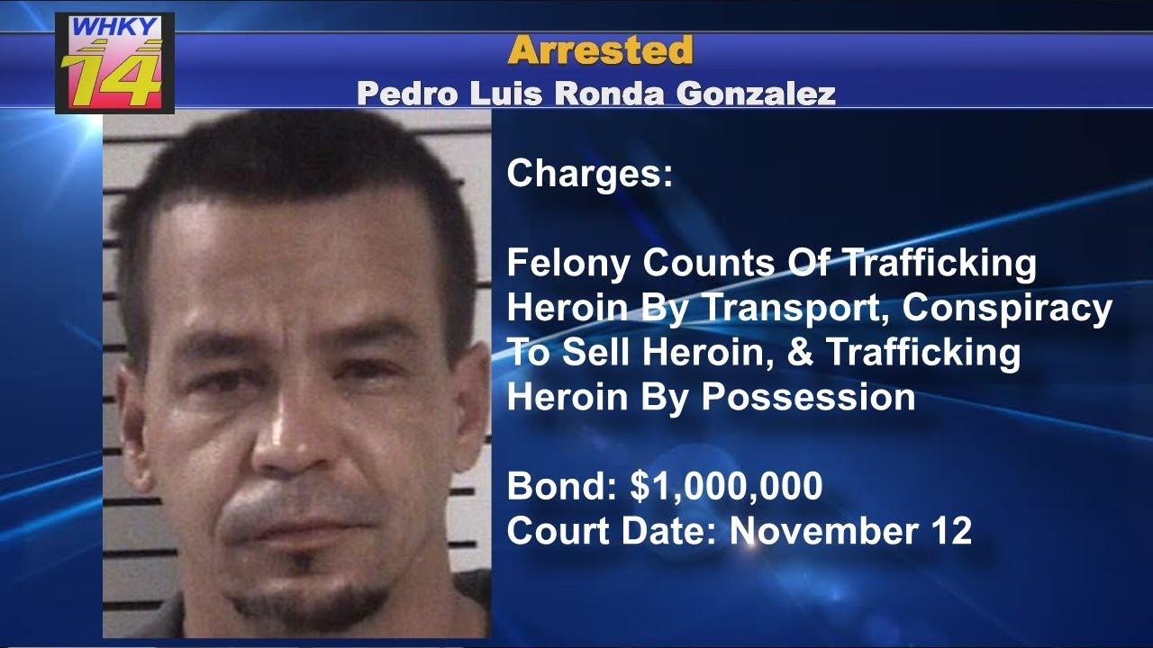 Bond Set At One Million Dollars For Suspects Arrested On Heroin ...