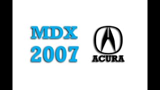 2007 Acura MDX Fuse Box Info | Fuses | Location | Diagrams | Layout