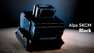 A&SMONTBLANC キーリング ブラック Ultimate Alps SKCM Black Sound Test on ADK64, Zenith Z150 & Tofu60