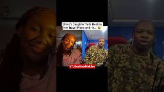 2Face's Daughter Wants A PJ &amp; France #destinedkid #destinedkidlive #isabelidibia #naijanews #2baba