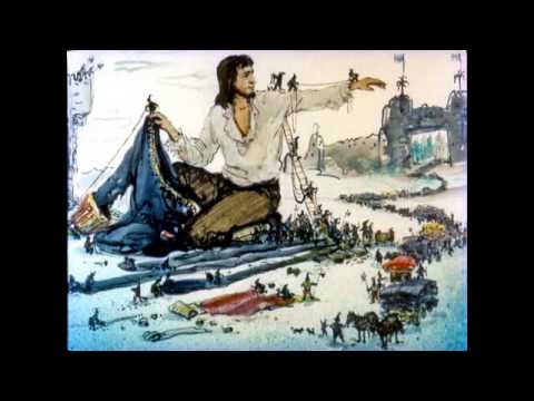 Диафильм (звуковой) "Гулливер в стране лилипутов" - YouTube