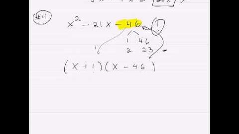 6.2 Factoring Trinomials