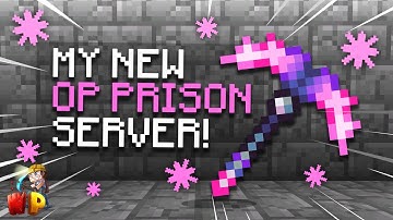 MY BRAND *NEW* OP PRISON SERVER  | Minecraft Prisons | 1.8-1.17