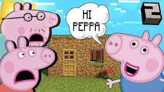 Peppa Pig Plays Minecraft, But George Talks 2.