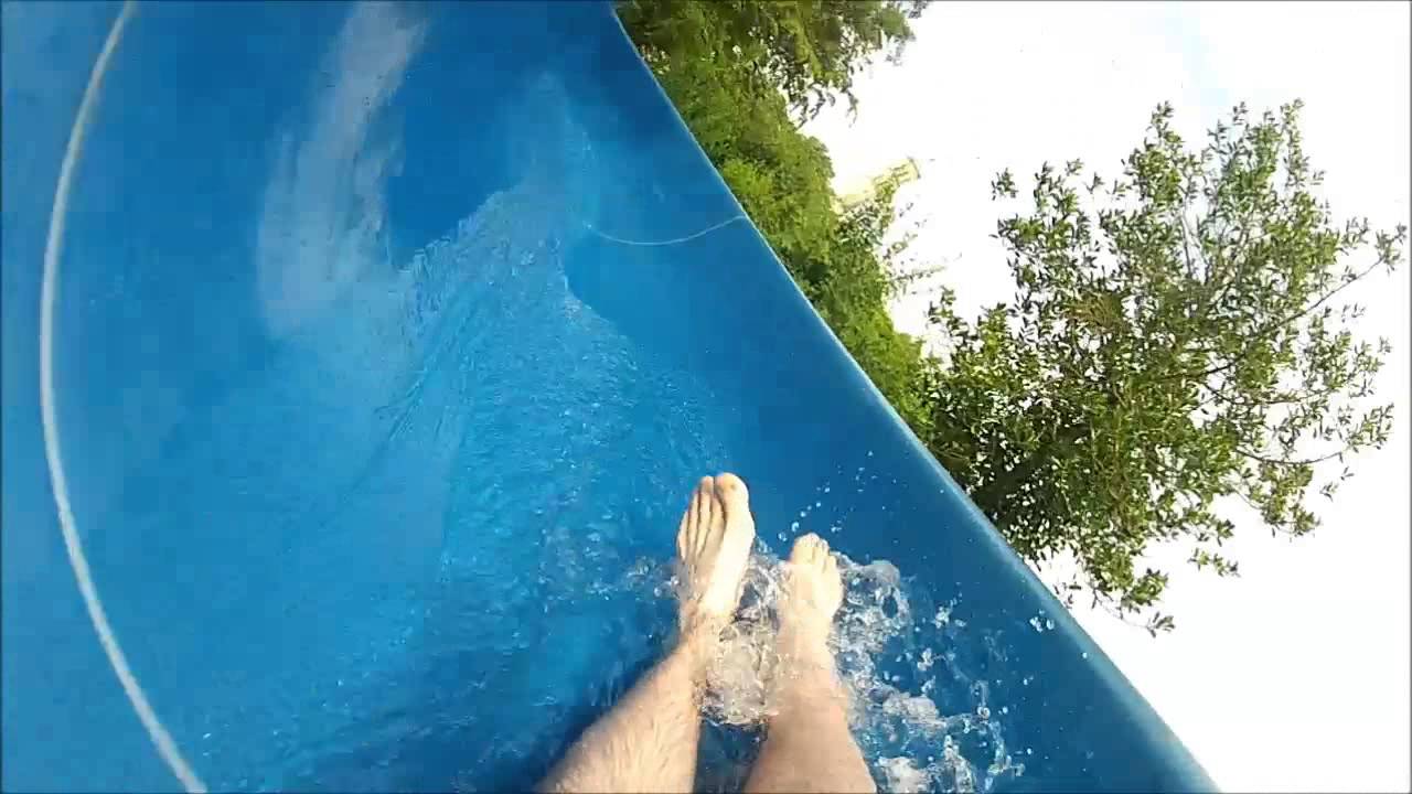 Rutschpartie im Braunschweiger Stadtbad